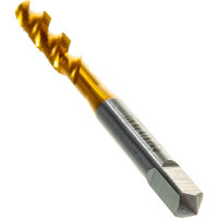 Метчик M6x1 HSS M2 TiN спиральный ПрофОснастка №419 арт. 50221019