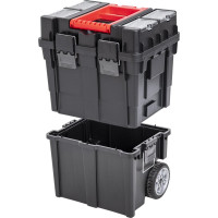 Ящик для инструментов на колесах 2х-модульный 45х35х65см PATROL Wheelbox HD Compact Logic 146166