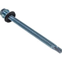 Кровельный саморез крепежная техника цинк 6.3х100 мм, 50 шт 431230 БК