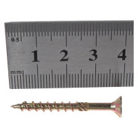 Универсальный саморез конструкц. ГОСКРЕП 4,0 x 40 желт., потай TX20 20 шт. 14-0016360