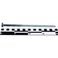 Сантехнический шуруп ГОСКРЕП 10х200 15 шт., пакет 3-0011030