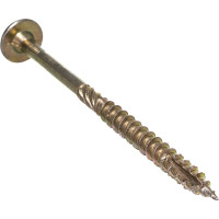 Конструкционный саморез ГОСКРЕП 6,0 x 90 желт., пресс шайба TX30 6 шт. 14-0016790