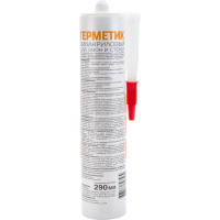 Герметик MASTERTEKS PROFMASTER силакрил. для окон и стекол 290 мл прозрачн. 12 53368