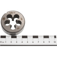 Дюймовая плашка ТехноСталь 5/8"-11 UNС 60 9ХС t254025