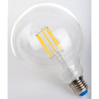 Лампа Uniel LED-G125-15W/4000K/E27/CL PLS02WH Форма шар, прозрачная UL-00004861