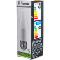 Светодиодная лампа FERON 11W 230V E27 4000K, LB-770 25944