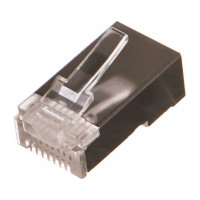 Вилка Cablexpert RJ-45 8P8C универсальн кат.5e экранирован контакты 30мкр 10шт PLUG5SP/10