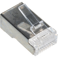 Вилка Cablexpert RJ-45 8P8C универсальн кат.5e экранирован контакты 30мкр 10шт PLUG5SP/10