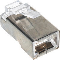 Вилка Cablexpert RJ-45 8P8C универсальн кат.5e экранирован контакты 30мкр 10шт PLUG5SP/10