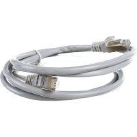 Многожильный патч-корд Cablexpert FTP кат.6, 2м, литой, серый PP6-2M