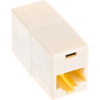 Соединитель Cablexpert RJ-45F/RJ-45F (кат.5e ), TA350/1