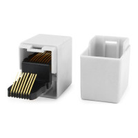 Соединитель Cablexpert RJ-45F/RJ-45F (кат.5e ), TA350/1