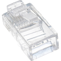 Вилка Cablexpert RJ-45 8P8C универсал кат.5e. 6 мкр со сквозным отверстием 10шт LC-PTU-01/10