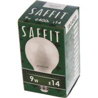Светодиодная лампа SAFFIT 9W 230V E14 6400K, SBG4509 55125