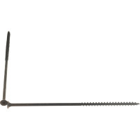 Саморез Саморезик 4.8х152 гипсокартон/дерево, редкий шаг резьбы, оксид. 150шт SW/GD-4.8х152-150