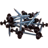 Кровельный саморез Саморезик 4,8х70 RAL8017 коричневый шоколад 100шт SKRAL8017-4,8х70-100