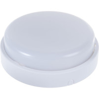 Светодиодный светильник с оптико-акустическим датчиком Wolta 7Вт, 4000К дневной свет, IP65, круглый ДПП01-7-021-4К-ОА