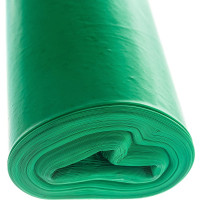 Мешки Ecoclean (120 л, 10 шт., ПВД, прямой шов, зеленый, 40 мкм, 70х108 см) Концепция Быта 3873