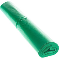 Мешки Ecoclean (120 л, 10 шт., ПВД, прямой шов, зеленый, 40 мкм, 70х108 см) Концепция Быта 3873
