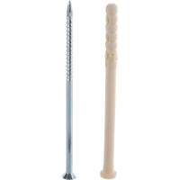 Дюбель-гвоздь с цилиндрической манжетой ЕВРОПАРТНЕР PDG LK 8x120, 300 шт. 76082024