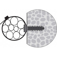 Кабельная нейлоновая стяжка ЕВРОПАРТНЕР PRNS 290x4.8 черная атмосферостойкая, 100 шт. 76062558