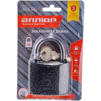 Навесной замок Аллюр HG-360C ВС1Ч-360 полимер 5 ключей 3375