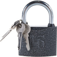 Навесной замок Аллюр HG-375C ВС1Ч-375 полимер 5 ключей 3377