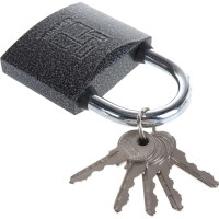 Навесной замок Аллюр HG-375C ВС1Ч-375 полимер 5 ключей 3377