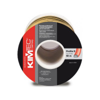 Уплотнитель KIM TEC D-50 белый 10х12 мм 11590180