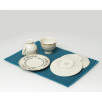 Коврик из микрофибры для сушки посуды HomeQueen 25х38см 72519
