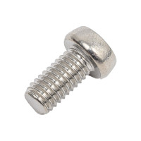 Винт с цилиндрической головкой, с прямым шлицем ЕВРОПАРТНЕР DIN 84 6x12 нержав. сталь 4 шт. G2 2612 1