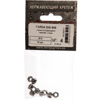 Самостопорящаяся гайка ЕВРОПАРТНЕР DIN 985 М5 нержав. сталь 10 шт. G2 8525 1