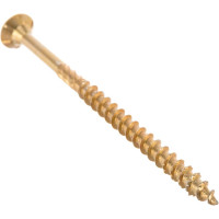 Конструкционный шуруп для дерева с фрезой ЕВРОПАРТНЕР потай, ж/п Torx 25 5.0х80, 10 шт. 15 0032 7