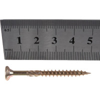 Конструкционный шуруп для дерева с фрезой ЕВРОПАРТНЕР потай, ж/п Torx 25 4.5х50 12 шт. 15 0027 7