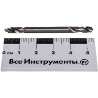 Сверло по металлу двухстороннее (10 шт; 4.2x13х55 мм) Росомаха 700042