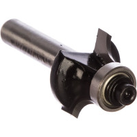 Фреза кромочная калевочная с нижним подшипником серия 1017 (25x11 мм; R6 мм; хвостовик 8 мм) Росомаха 801706