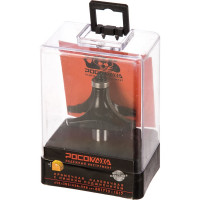 Фреза кромочная калевочная с нижним подшипником серия 1017 (53x25 мм; R20 мм; хвостовик 12 мм) Росомаха 801713