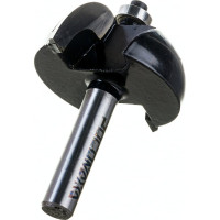 Фреза кромочная калевочная с нижним подшипником серия 1018 (42x20 мм; R16 мм; хвостовик 8 мм) Росомаха 801803