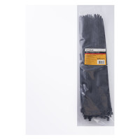 Хомут STEKKER NYCT47-400 нейлоновый 4.7x400 мм, 105 мм, нагрузка 22 кг, черный, 100 шт в упак 32792