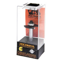 Фреза кромочная фальцевая с нижним подшипником серия 1023 (33x2.5x50 мм; хвостовик 8 мм) Росомаха 802302