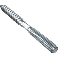 Оцинкованный хомут с резиновым уплотнителем MasterProf 6", M10, с шурупом и дюбелем ИС.140027