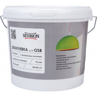 Резиновая шпатлевка с армирующим волокном для OSB SENBION 7 кг S-Шп-15226/7
