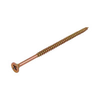 Потайной универсальный шуруп Метизный двор 6,0x100, желтый, 100 шт. 4607159063656