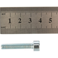 Болт с цилиндрической головкой и внутр. шестигр. Метизный двор 6x30 DIN 912, 100 шт. 4607159065780