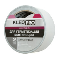 Клейкая, клеящая алюминиевая лента KLEO 48мм х 25м PRO К2-СЛ-5222