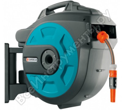 Gardena катушка для шлангов настенная автоматическая 25 08023-20.000.00