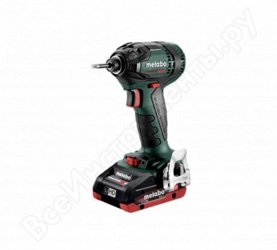 Metabo ssd 18 ltx 200 bl акк.уд.гайков.2х4.0ач lihd,кейс 602396800