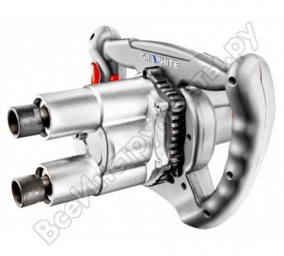 Graphite миксер строительный 1600 вт, скорость i: 0-390, ii: 0-690 мин-1 + 2 мешалки 58g788