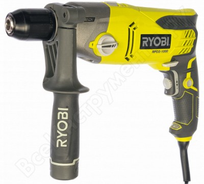 Ryobi ударная дрель 1010w 2-скорости rpd2-1000k