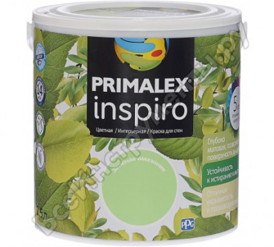 PRIMALEX Краска Inspiro Зеленая Амазония 420159